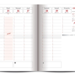 16 5x24 Agenda Pratique Voyage Semainier 1 Color36