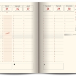 16 5x24 Agenda Pratique Voyage Semainier 2 Color36
