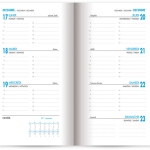 9x16 5 Agenda Poche Semainier 1 Color36